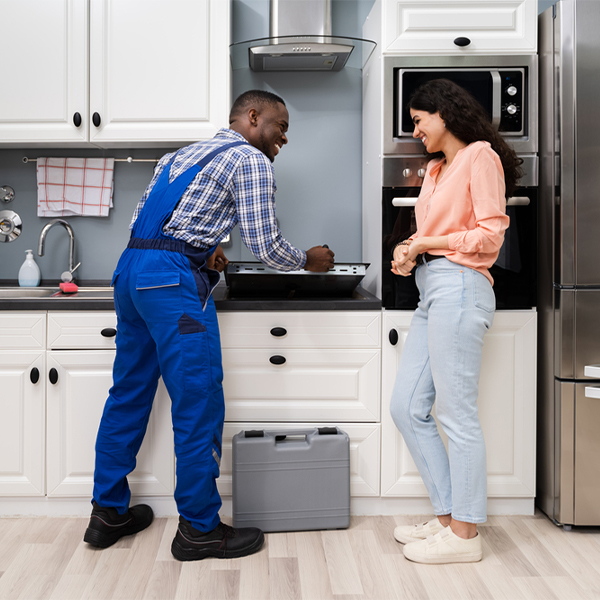 can you provide an estimate for cooktop repair before beginning any work in Reedsville Ohio